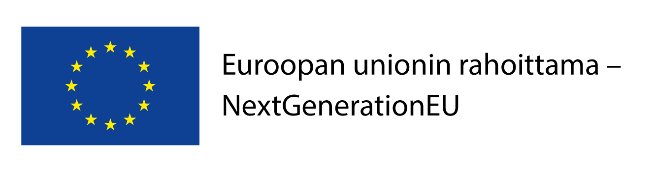 EU NextGeneration -logo suomi (musta)